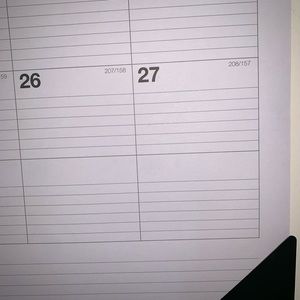 Staples Office Desk Calendar For The Rest Of The Year Poshmark